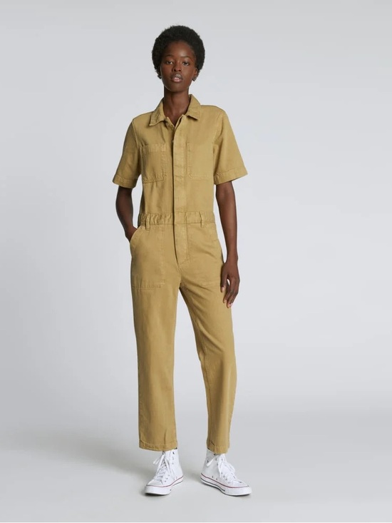 Everlane Pants - EVERLANE The Supersoft Jean Coverall in Spring Fennel NWOT